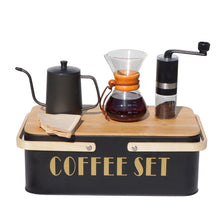 Load image into Gallery viewer, Chemex Style 400ML Glass Pour Over Coffee Brewing
