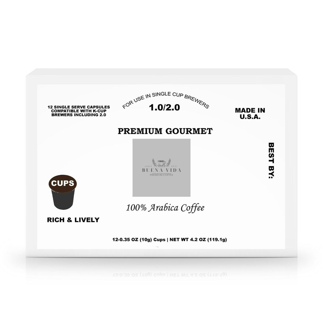 Single Serve Coffee Capsules 12 Pack