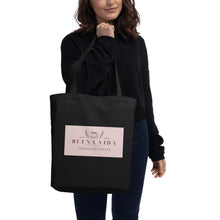 Load image into Gallery viewer, BV Coffee Eco Pink Logo Tote
