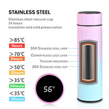 Load image into Gallery viewer, BV-Stainless Steel Temperature Display Thermos
